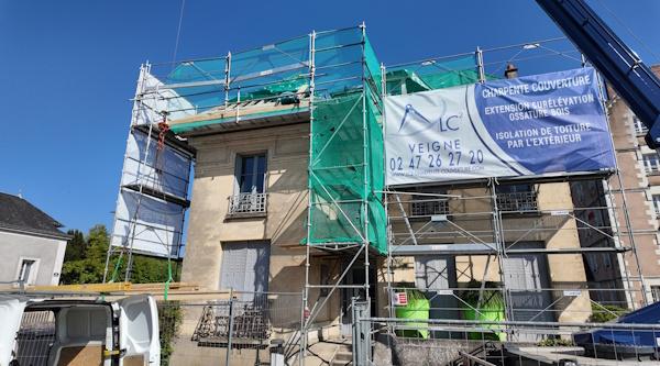 Travaux à l'école de musique