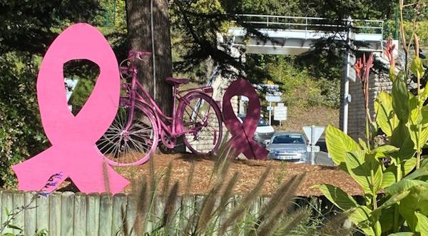 Rond point Octobre rose